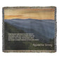 Appalachia Strong Woven Blanket |Landscape Mountains of Comfort