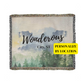 PERSONALIZED Woven Blanket Wonderous Watercolor | Mountains of Comfort