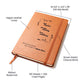 Personalized Motivational Journal | Vegan Leather