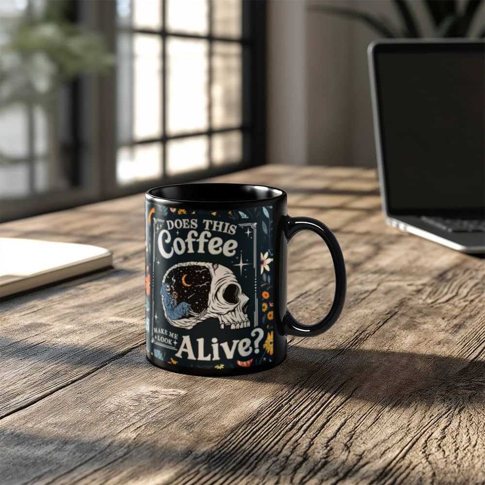 Does This Coffee Make Me Look Alive? | 11 oz Coffee Mug