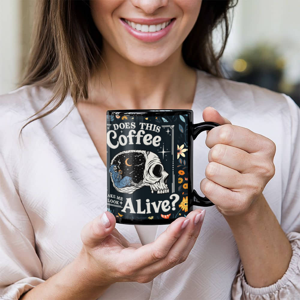 Does This Coffee Make Me Look Alive? | 11 oz Coffee Mug