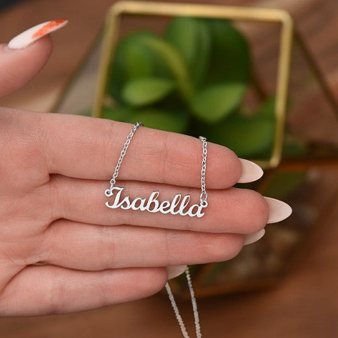 To My Daughter From Mom | Custom Name Necklace